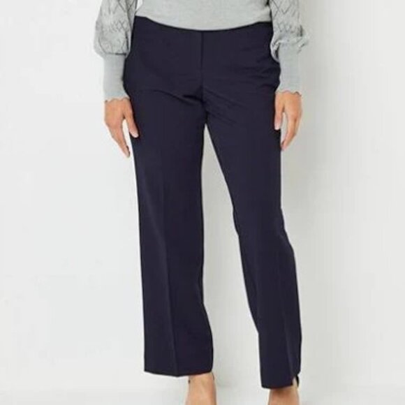 Liz Claiborne Audra stright-leg trousers NWT - Picture 1 of 6